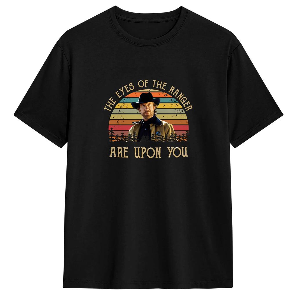 Unisex Women TShirt Chuck Norris T Shirts Harajuku  Beach Tee Shirt Y2K Basic Cotton Tops Plus Size