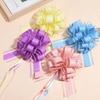 5Pcs DIY Wedding Car Bow Ribbons Gift Wrap Wedding Pull Bow Flower  Birthday Party Supplies
