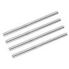Uxcell 304 Stainless Steel Round Bars, 12.7mm X 250mm, Solid Shaft Rods for DIY Crafts, Model Cars, Helicopters, and Airplanes, 4 Pieces