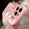 Розовый мультяшный чехол Hello Kitty для iPhone 17 16 Pro Max 17 Air 16e 15 14 13 12 11 Pro Max 14 15 16 Plus INS Силиконовый чехол