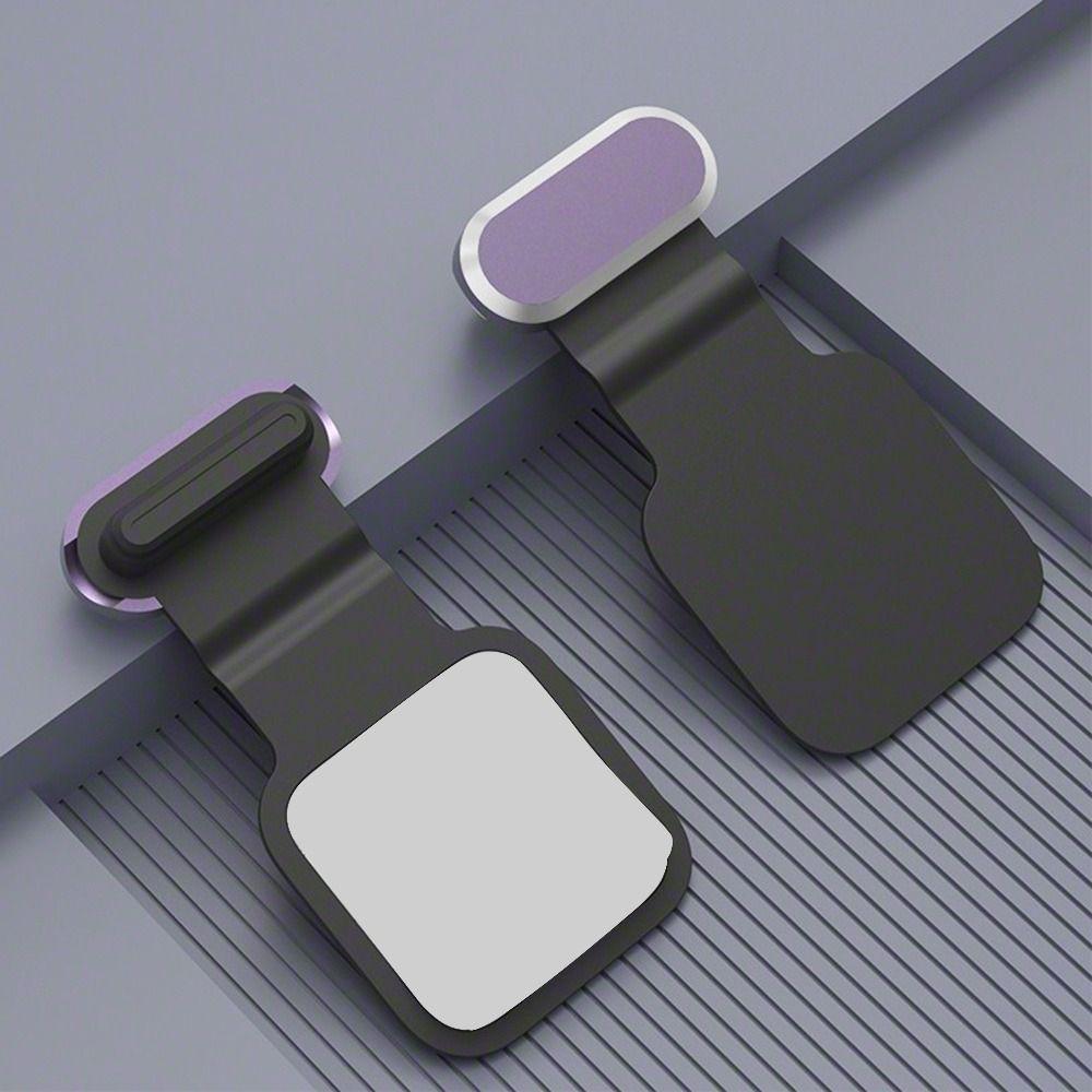Silicone Alloy L Port Phone Anti Dust Plug Dustproof Metal Stopper Phone Dustproof Plug