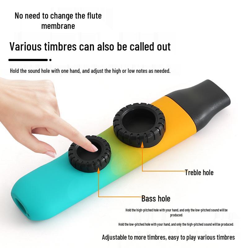 Concert-Level Dudu Flute: Professional Kazoo Instrument for Learning