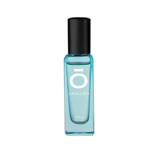 UPSILON Wild Blue Aqua Парфюм для мужчин 20 мл, Парфюмерная вода, Стойкий свежий и мощный аромат, Мужской парфюмерный спрей, Удобный для путешествий, Упаковка из 1 шт.