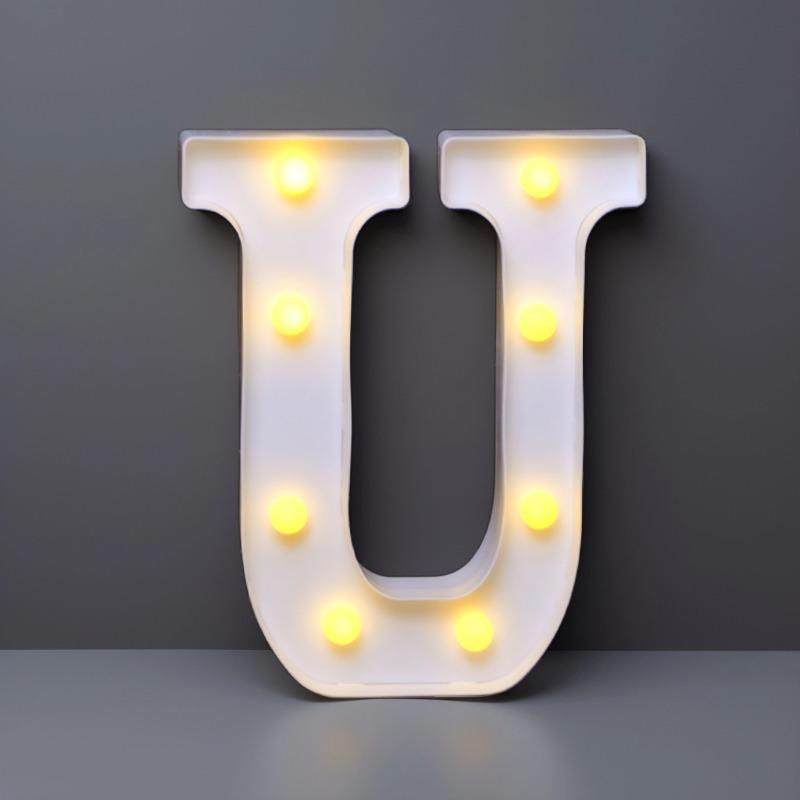 22 см светодиодные буквы и цифры для мероприятий - Идеально для дней рождения и предложений.