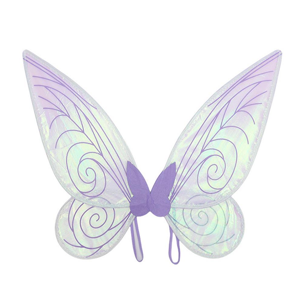 Нарядные крылья феи для взрослых детей, сверкающие крылья бабочки для костюма, крылья ангела для девочек