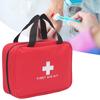 Сумка для хранения первой помощи на молнии, портативная сетчатая сумка с карманами, аварийная сумка с ручками для домашнего офиса, путешествий