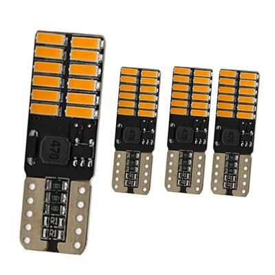 T10 W5W CANBUS CANSELLER Встроенный светодиод DC12V 4014SMD 24 ряда Неполяризованный Габаритный номерной знак