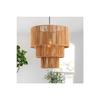 Bohemian Chandelier, Rustic Chandelier, Jute Chandelier, Natural Chandelier, Straw Knitting Chandelier, Bamboo Chandelier, Ceiling Lighting