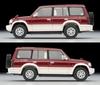 TOMYTEC Tomica Limited Vintage Neo Mitsubishi Pajero Mid Roof Wide VR 96 год Готовый продукт 329473 1/64 LV-N206b Красный/Бежевый