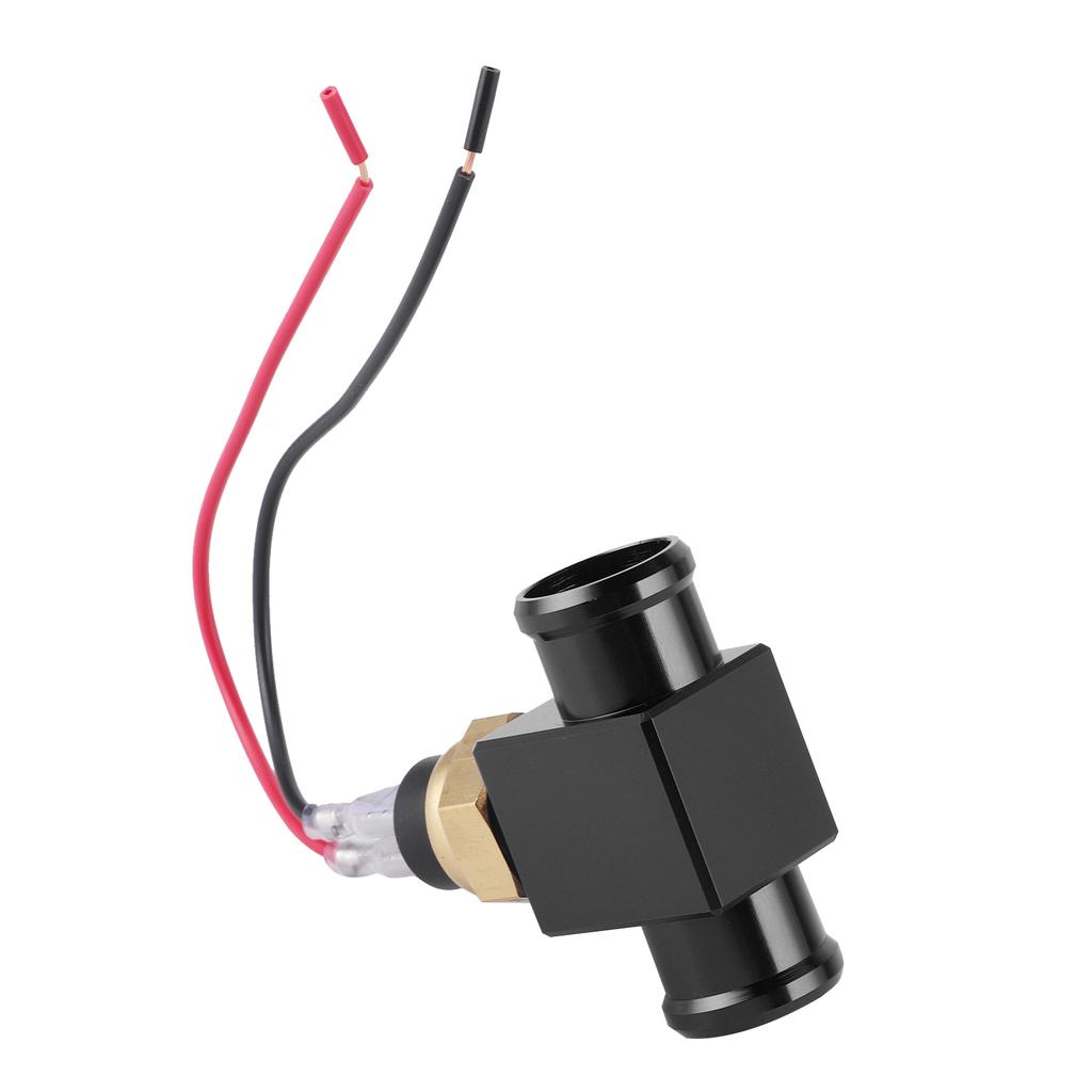 Thermostat Water Temperature Coolant Fan Temp Sensor for Motorcycle ATV Off Road Vehicle(Black )