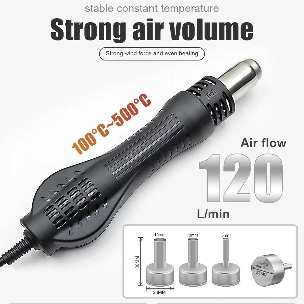 Soldering Station 2 In 1 Digital ESDAir Blower Heat Gun Welding Solder Iron SMD Desoldering Rework Station Tools