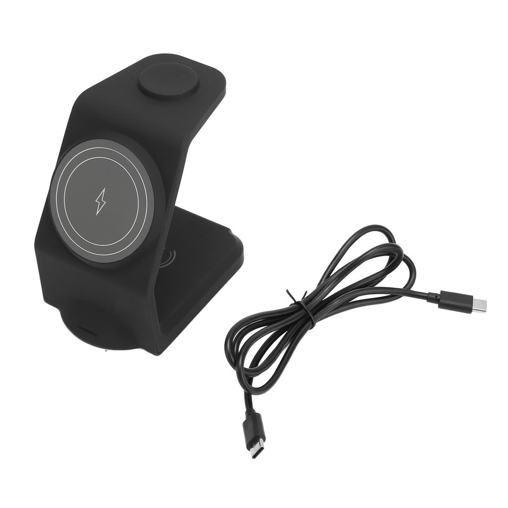 Беспроводная зарядная станция Магнитная 3 в 1 Быстрая беспроводная зарядная подставка для iPhone 12 13 14 для IOS