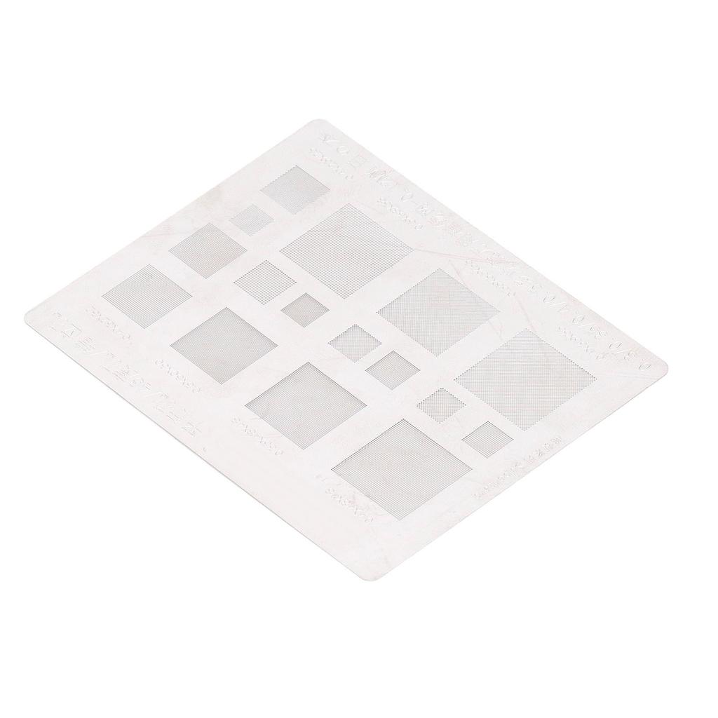 Универсальный трафарет для реболлинга BGA Многофункциональная оловянная сетка Шаблон для пайки для BGA микросхем телефона