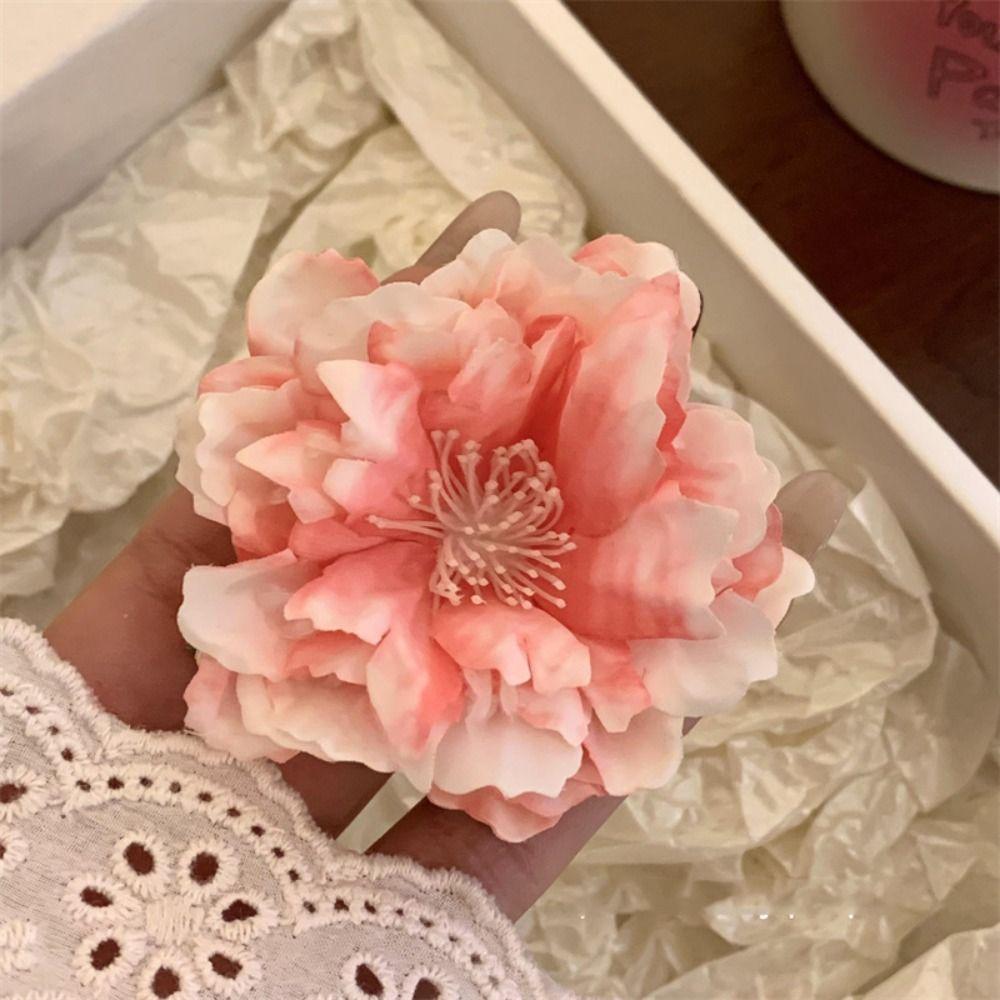 Korean Style Flower Hair Clip Bohemian Style Girl Hair Clip Simple Rose Hairpin Girl