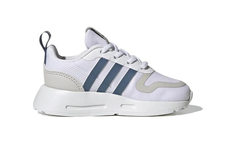 adidas Originals MultixMulti Дышащие и износостойкие Низкие детские кроссовки Белый Серый Синий Для младенцев и малышей GX4262