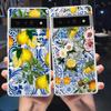 Средиземноморский лимон для Google Pixel 8 7 6 Pro 6A 5 4 5A 4A 3A XL 5G Чехол для телефона Силиконовый Противоударный Мягкий ТПУ Прозрачная Крышка