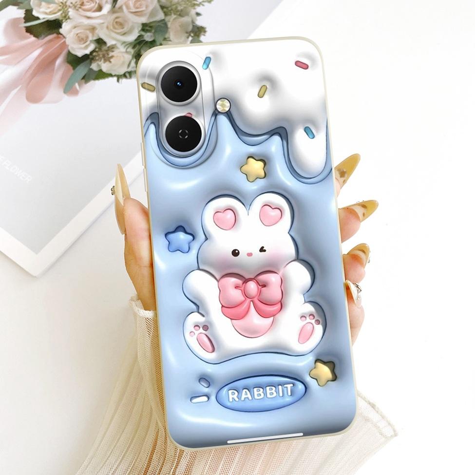 Чехол для Tecno KM4 Чехол для Tecno Spark Go 2 Роскошный Модный Милый Мультяшный Забавный Расписной Силиконовый Чехол для Телефона