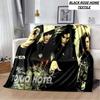 Модный художественный принт Tokio Hotel Рок-группа Плед Роскошная простыня для спальни Наружное путешествие Кемпинг Пикник Дневной перерыв Теплое покрывало Плед