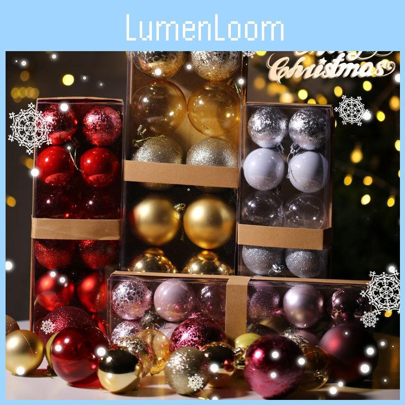 Christmas Pendants Decorations Atmosphere Ball With Handcrafted Finish For Festive Home And Tree Accents