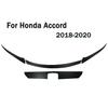 Carbon Fiber Style Front Bumper Grille Sticker For Honda Accord 2018-20