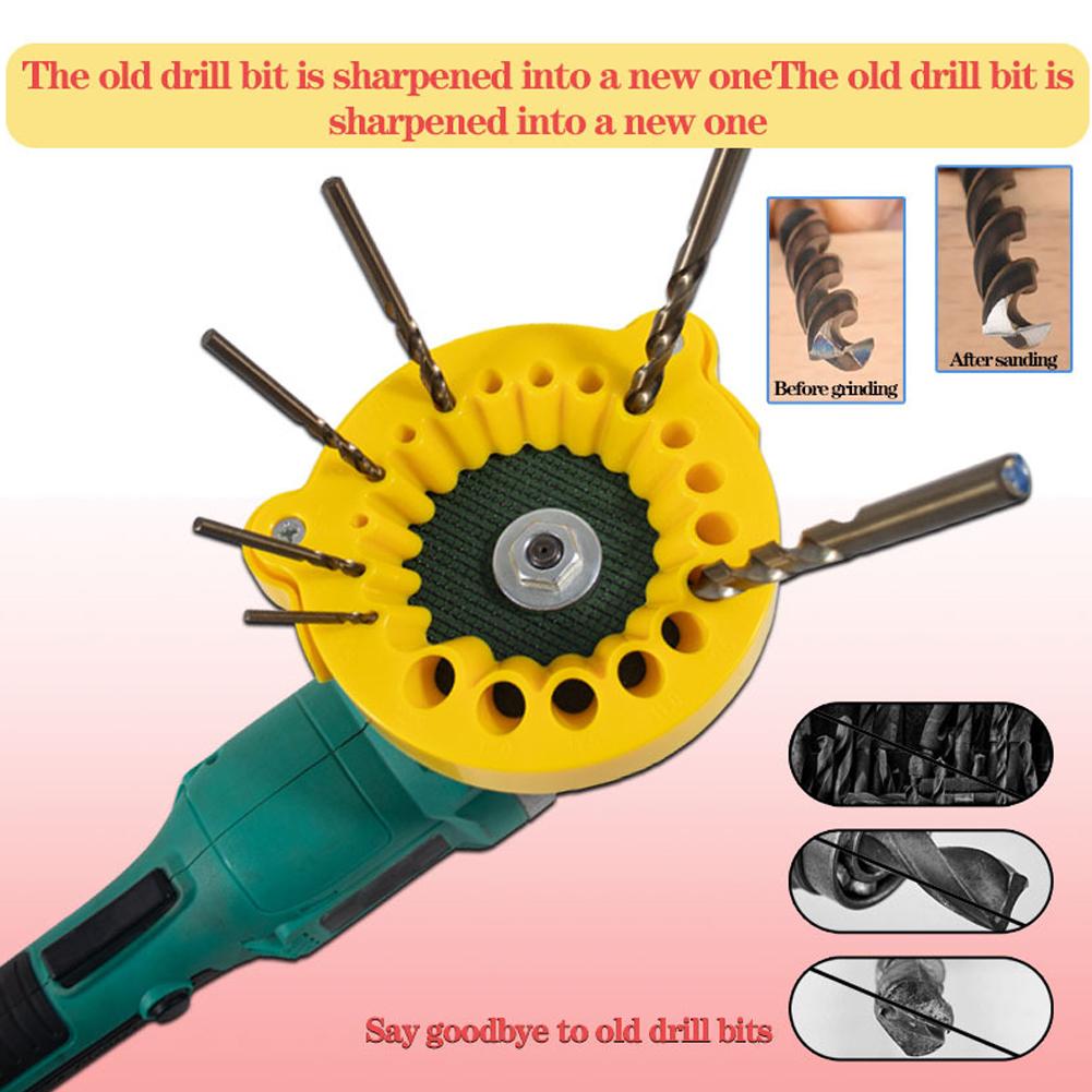 Drill Sharpener 20 Holes Precision Grinder Bit Multi-specification Bit Power Tools Abrasive Por U9D0
