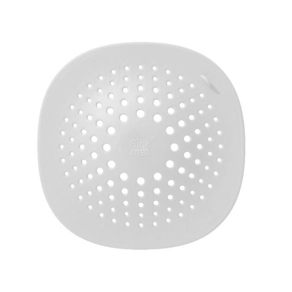 TPR Shower Drain Cover Non Slip Hair Drain Catcher Durable Sink Floor Drain for Bathroom Kitchen