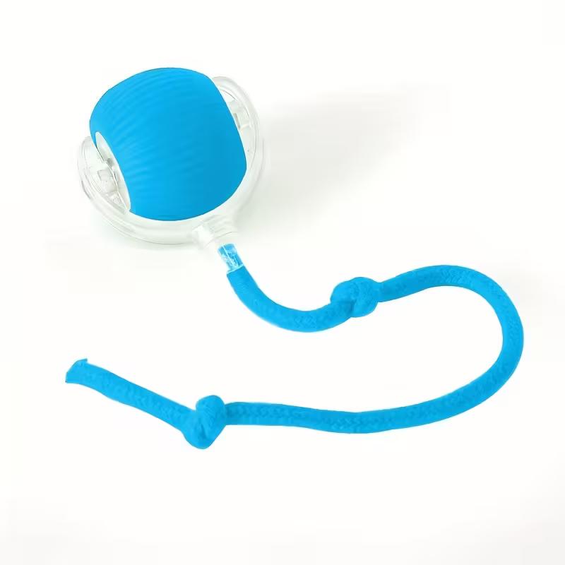 Интерактивная игрушка-мяч для кошек, Автоматический катящийся мяч с хвостом, Перезаряжаемая умная интерактивная игрушка для питомцев, Умный мяч для кошек