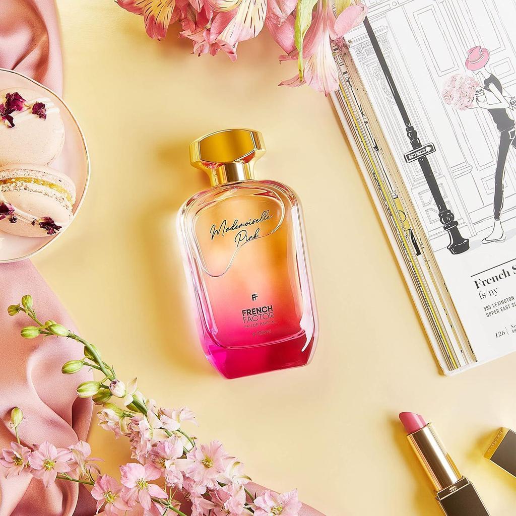 Духи The French Factor Mademoiselle Pink | ПАРФЮМЕРНАЯ ВОДА | Стойкий парфюм для женщин | Цветочный шипровый аромат | Подарок