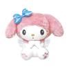 K Company My Melody Kuromi (Angel Series) Plush Toy, Pink, MK-NG-MMP, H16.4 X W19.8 X D11.2 Cm