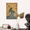 Vintage Surfing Lovers Metal Sign You Don'T Stop Surfing When You Get Old Surfing Sign Wall Decor for Bar Home 8x12 Inch