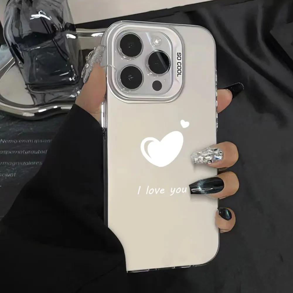 Чехол Love для Honor X6B X7A X7B X8A X8B X9A 5G X9B X50i Чехол для телефона Huawei Honor X7b 4G 5G IMD Серебристый Ударопрочная крышка Fundas