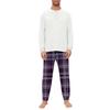 Men's Pajama Set, Long Sleeve And Long Pants, Two-piece Set