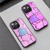 Мультяшный милый чехол-Диглетт для телефона iPhone 16 Pro Max 15 Plus 14 Pro 12 11 13 Mini X XR XS Max 8 7 Plus SE Стеклянная крышка