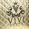 Torba Plażowa Shoperka Vivi Paris Złota