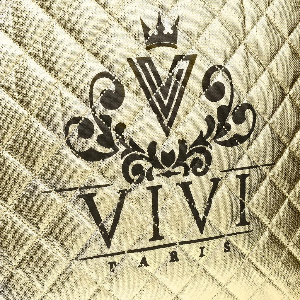 Torba Plażowa Shoperka Vivi Paris Złota