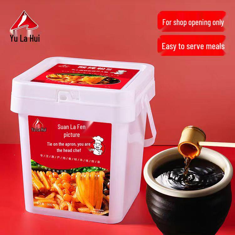Authentic Chongqing Hot & Sour Noodles Seasoning for Spicy Fresh Rice Noodles in Catering & Restaurant Use
