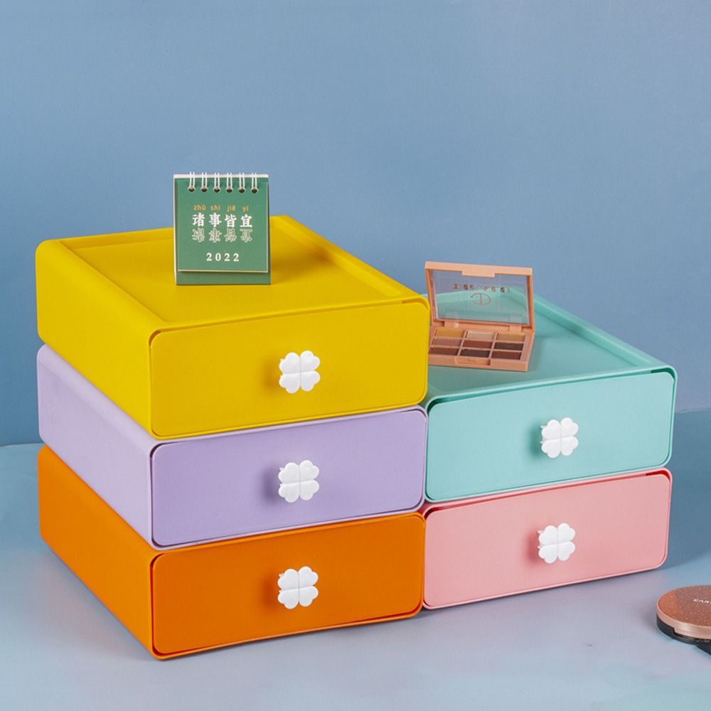 Органайзер для стола Macaron, штабелируемые настольные ящики для хранения, ящик для домашнего офиса