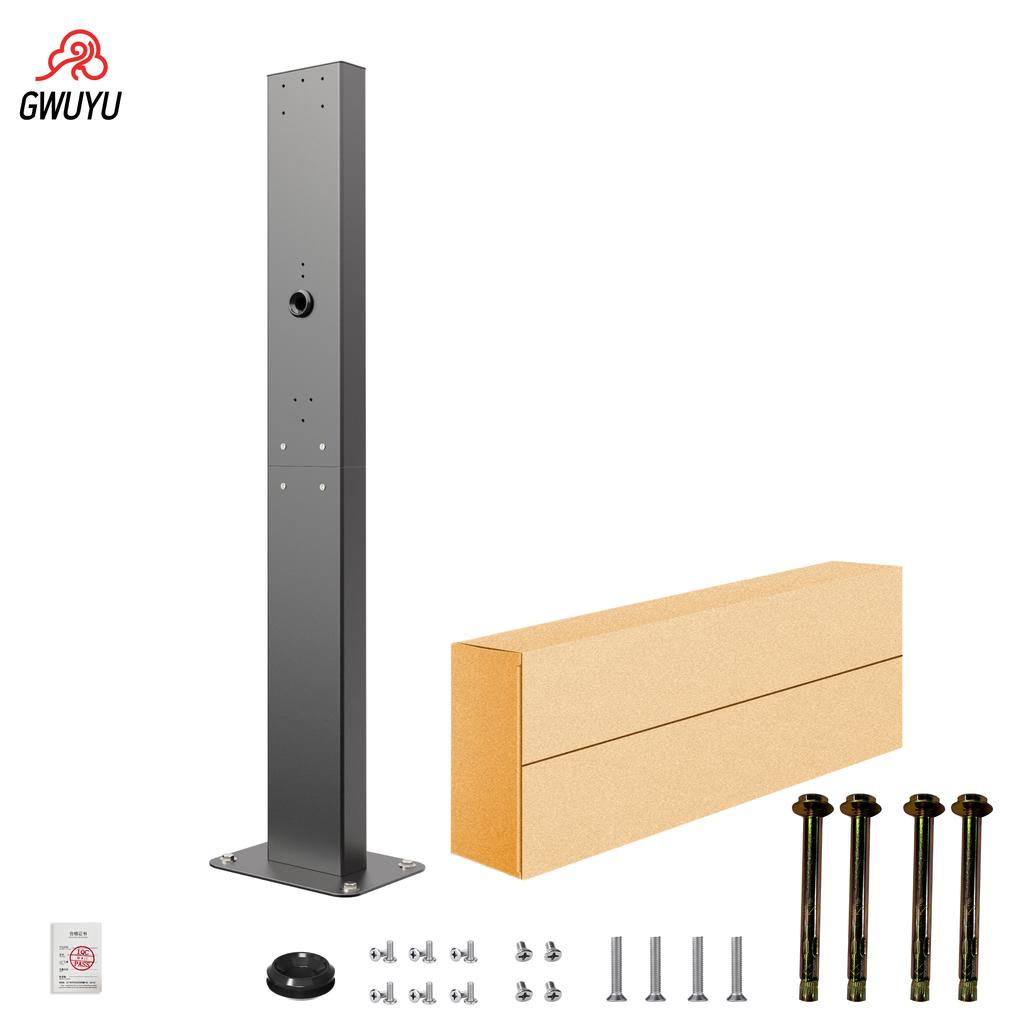 GWUYU Aluminum Alloy EV Charging Pile Wall Mount Bracket Durable Wall Holder for Electric Car Charger