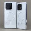 Прозрачный чехол для Magsafe для Xiaomi Mi 15 14 13 Pro Ultra 13T 14T Redmi Note 13 14 4G 5G Магнитный противоударный жесткий чехол