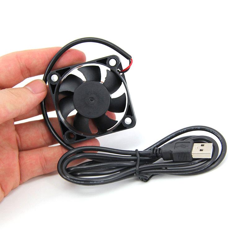 50MM DC 5015 5V 5 вольт USB 5 см вентилятор 50x50x15 мм кулер охлаждения небольшой вытяжной вентилятор для 3D-принтера подшипник скольжения для ПК ЦП