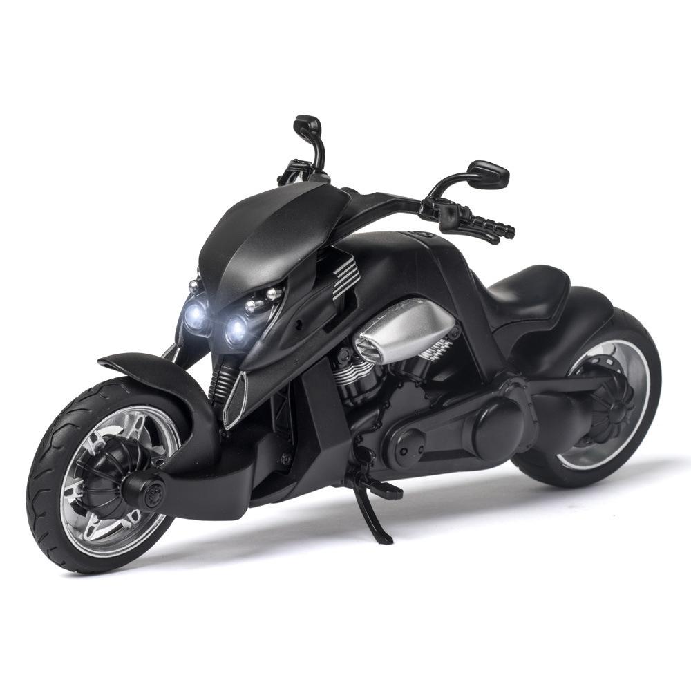 1/12 Yamaha Tyrannosaurus Rex V-REX Racing Motorcycle Simulation Alloy Motorcycle Model Sound and Light Collection Kids Toys Gift
