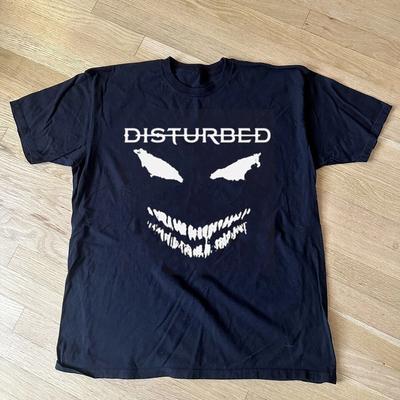 Disturbed Лицо Парня, Disturbed Фан Группы Черная Рубашка Все Размеры