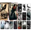 Чехол для телефона с изображением животного, птицы, ворона, Art, для Motorola Edge 60 50 40 Pro 60 50 40 30 Ultra Neo Fusion Moto G Play G Stylus G Carcasas