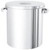 Контейнер из нержавеющей стали Nitto Metal Industry объемом 70 л с крышкой общего назначения ST-43H