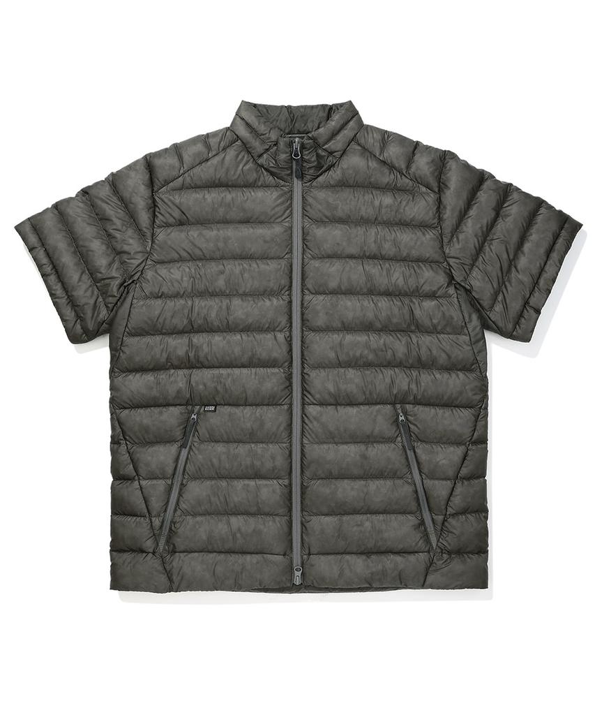 Sierra Designs Muir Lightweight Goose Down Short Sleeve Jacket Charcoal