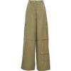 VEROMODA Women's Mid-Waist Wide-Leg Cargo Pants