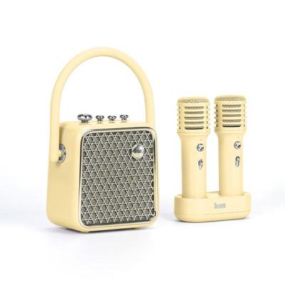 Bluetooth-динамик для караоке Divoom SongBird-SE с двумя микрофонами, штекер CN (адаптер в комплекте)