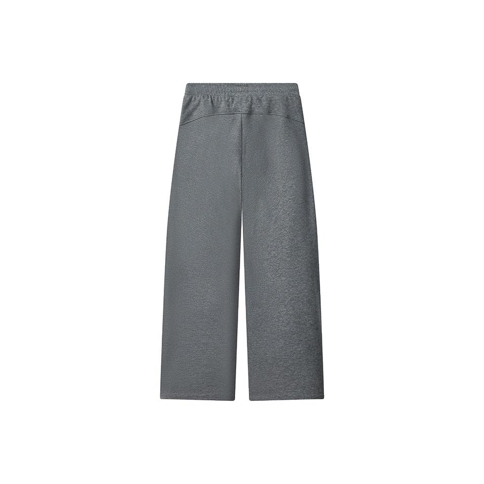 Fila Белые Повседневные Мягкие Удобные Флисовые Вязаные Брюки Прямого Кроя Женский низ F11W543604FMG