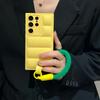 Down Jacket Lanyard Case for Samsung Galaxy S24 S23 S2 S26 Ultra S22 Plus S21 S20 FE A4 A A1 Hand Wrist Strap Cover