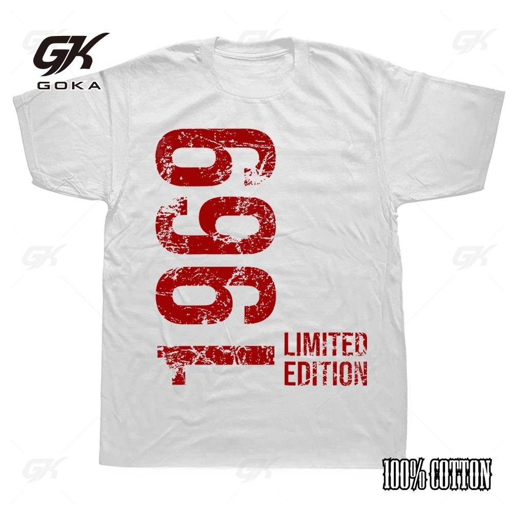 56-й День рождения 56 лет Мужчина Женщина Ретро Винтаж 1969 Подарочные Футболки Летний Стиль Графическая Хлопковая Уличная Футболка Мужская Одежда